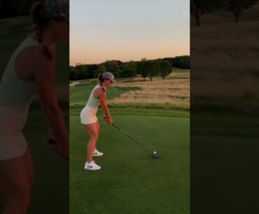 Hot Women TikTok | Golf Swing Basics |  Hot Ladies Golf Tik Tok Shorts | Women Golf