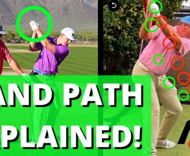 HAND PATH In Golf Swing Explained! (Best Plane From Takeaway To Slot)