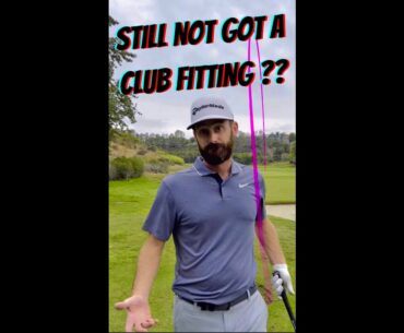 Why You Should Get A Golf Club Fitting | TrottieGolf #shorts