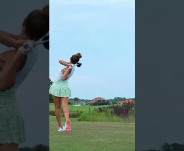 Hot Women TikTok | Golf Swing Basics |  Hot Ladies Golf Tik Tok Shorts | Women Golf