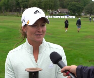 Linn Grant Sunday Winner Flash Interview 2022 Skafto Open Ladies European Tour Swedish