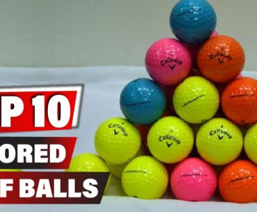 Best Colored Golf Ball In 2022 - Top 10 New Colored Golf Balls Review