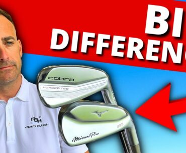 BIGGEST IRONS OF 2022 - Mizuno Pro 225 VS Cobra Forged Tec