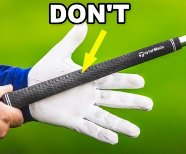 The GOLF GRIP IS EASY But YOUR Doing It WRONG