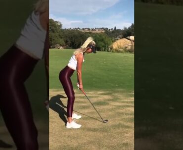 Hot Women TikTok | Golf Swing Basics |  Hot Ladies Golf Tik Tok Shorts | Women Golf