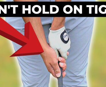 THE BIGGEST MISTAKE When Gripping The Golf Club