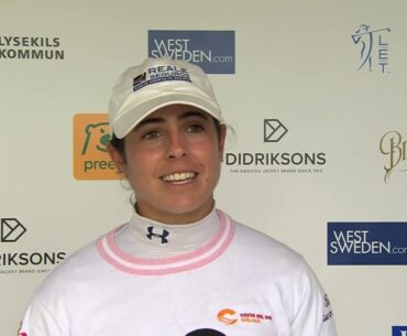 Ladies European Tour: Skafto Open - Interview Ana Pelaez Trivino (Round 2)