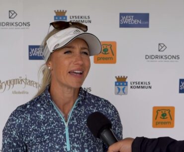 Elina Nummenpaa Sunday Flash Interview 2022 Skafto Open Ladies European Tour