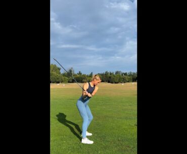 Best of luck 👍⛳️ @ verena_golf ❤️❤️   #golf #shorts #golfgirl      | GOLF#SHORT