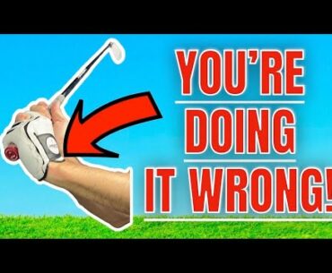 The # 1 Wrist Mistake in the Golf Swing! You're doing it WRONG!
