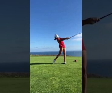 Hot Women TikTok | Golf Swing Basics |  Hot Ladies Golf Tik Tok Shorts | Women Golf