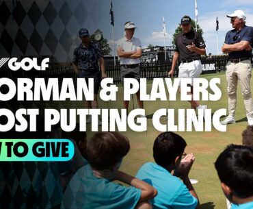 Kids Putting Clinic in Bedminster | LIV To Give