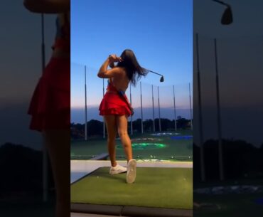 Hot Women TikTok | Golf Swing Basics |  Hot Ladies Golf Tik Tok Shorts | Women Golf