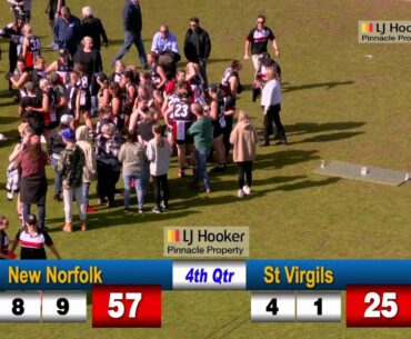 2022 SFLW Div3 Grand Final - New Norfolk vs St Virgils