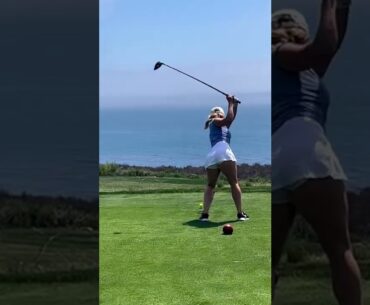 Hot Women TikTok | Golf Swing Basics |  Hot Ladies Golf Tik Tok Shorts | Women Golf