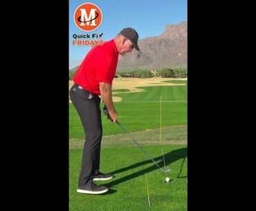 Half Swing With Face Control / Quick Fix Friday
