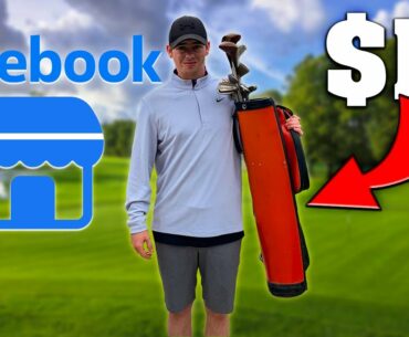 I BOUGHT THE CHEAPEST GOLF CLUBS OFF FACEBOOK MARKETPLACE