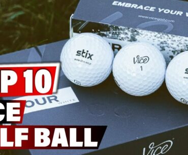 Best Vice Golf Ball In 2022 - Top 10 New Vice Golf Balls Review