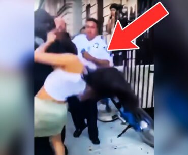 NYPD Cop Punches Out Woman In Broad Daylight