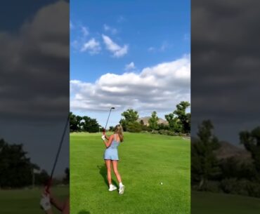 Hot Women TikTok | Golf Swing Basics |  Hot Ladies Golf Tik Tok Shorts | Women Golf