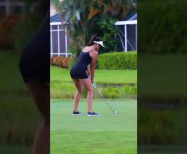 Hot Women TikTok | Golf Swing Basics |  Hot Ladies Golf Tik Tok Shorts | Women Golf