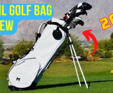 MNML GOLF BAG REVIEW 2022  - CARRY BAG, LOOKS, DESIGN, PERFORMANCE & FINAL THOUGHTS