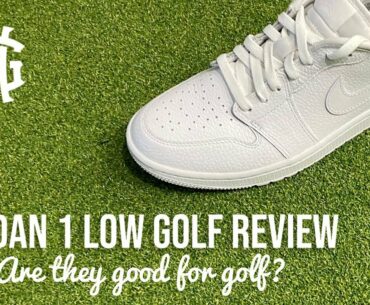 Jordan 1 Low Golf - Unboxing & Review - Are They Good for Golfers?