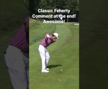 Funny comment by David Feherty during the LIV Tournament broadcast on YouTube. Classic!