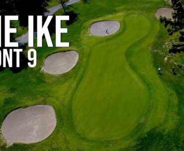 The IKE's TOUGH START @ Industry Hills | FRONT 9 Course Vlog with Drone Flyovers