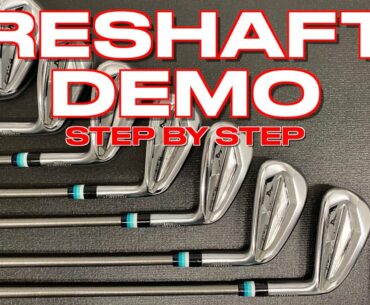 PERFECT IRONS TO LEARN GOLF CLUB RESHAFTING