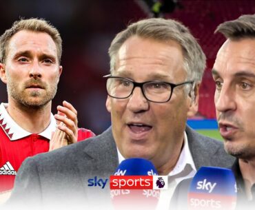 'Arsenal haven't got an Eriksen!' | Gary Neville, Paul Merson analyse where Arsenal lost to Man Utd