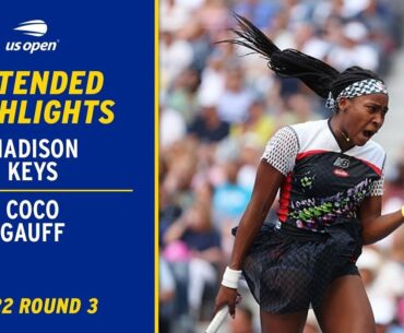 Madison Keys vs. Coco Gauff Extended Highlights | 2022 US Open Round 3