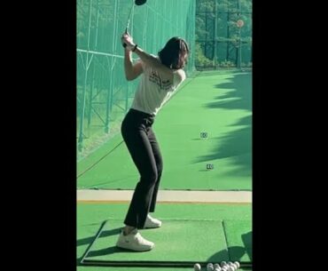 이거 보고 드라이버 감을 잡은거같은데 감사합니다 👏  klpga  문서율 프로  #golf #short  #골프  | GOLF VN