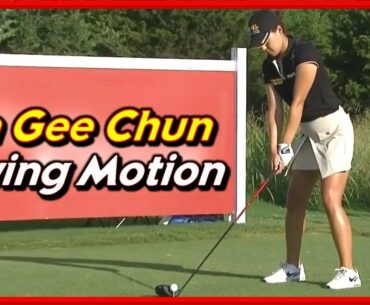 LPGA "In Gee Chun" Beautiful Swing & Solid Driver-Iron Slow Motions