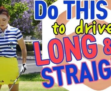 Do This to Drive it Long & Straight | Golf with Aimee