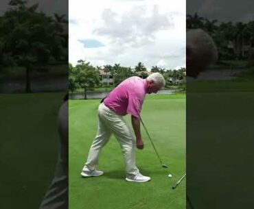 What to do with your trail hand during the back swing!