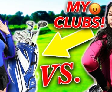 Can I Beat My Sister Using Her Own Clubs? | SheeGolfs