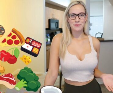 What I Eat + Body Talk // Pantry & Fridge Tour Vlog