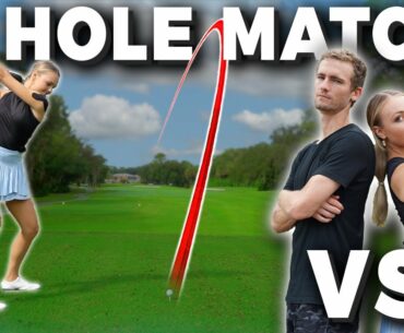 Can He Keep Up?! | Pro Surfer vs. College Golfer | 1st Course Vlog