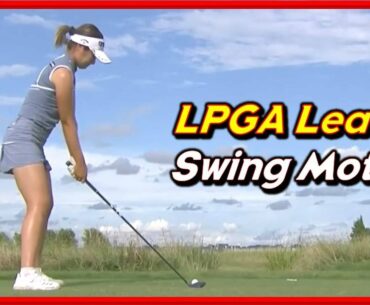 LPGA "JeongEun Lee6" Beautiful Driver Iron Swing & Solid Slow Motion