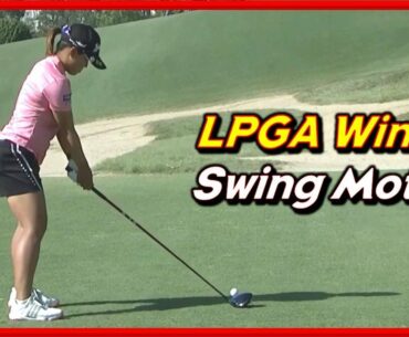 LPGA Winner "Nasa Hataoka" Solid Driver-Iron Swing & Slow MotionsㅣDIO Implant LA Open 2022 Champ