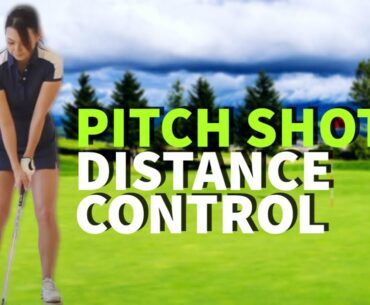 Pitch Shot Distance Control | Golf with Aimee