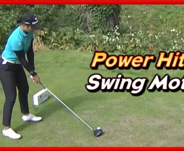 LPGA Power Hitter "Patty Tavatanakit" Amazing Swing & Slow Motions