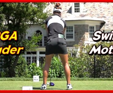 LPGA Top Leader "MinJee Lee" Beautiful Driver-Iron Swing & Slow Motions