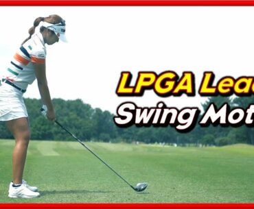 LPGA Top Leader "JeongEun Lee6" Powerful Swing & Solid Slow Motions