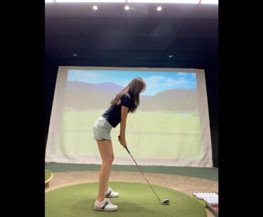 필드레슨 전 샷 점검🏌️‍♀️ #golf #short  #골프  | GOLF VN