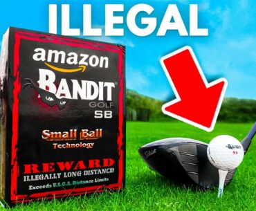 I Tried AMAZON'S ILLEGAL Golf Balls!