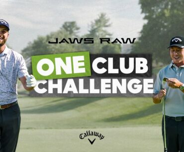 400+ yard Par 4 One Club Challenge with a JAWS Raw Wedge