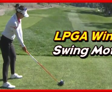 LPGA Winner "Atthaya Thitikul" Solid Driver Iron Swing & Slow Motions