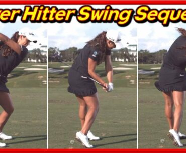 LPGA Distance Queen "Maria Fassi" Powerful Driver Swing Sequence